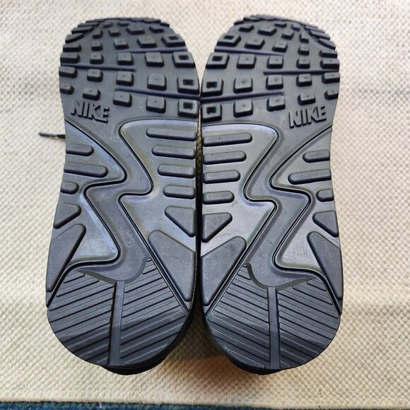 Nike Air Max 90 Triple Black Mens Size 13 CN8490 003 Running Shoes Sneakers - Picture 6 of 10